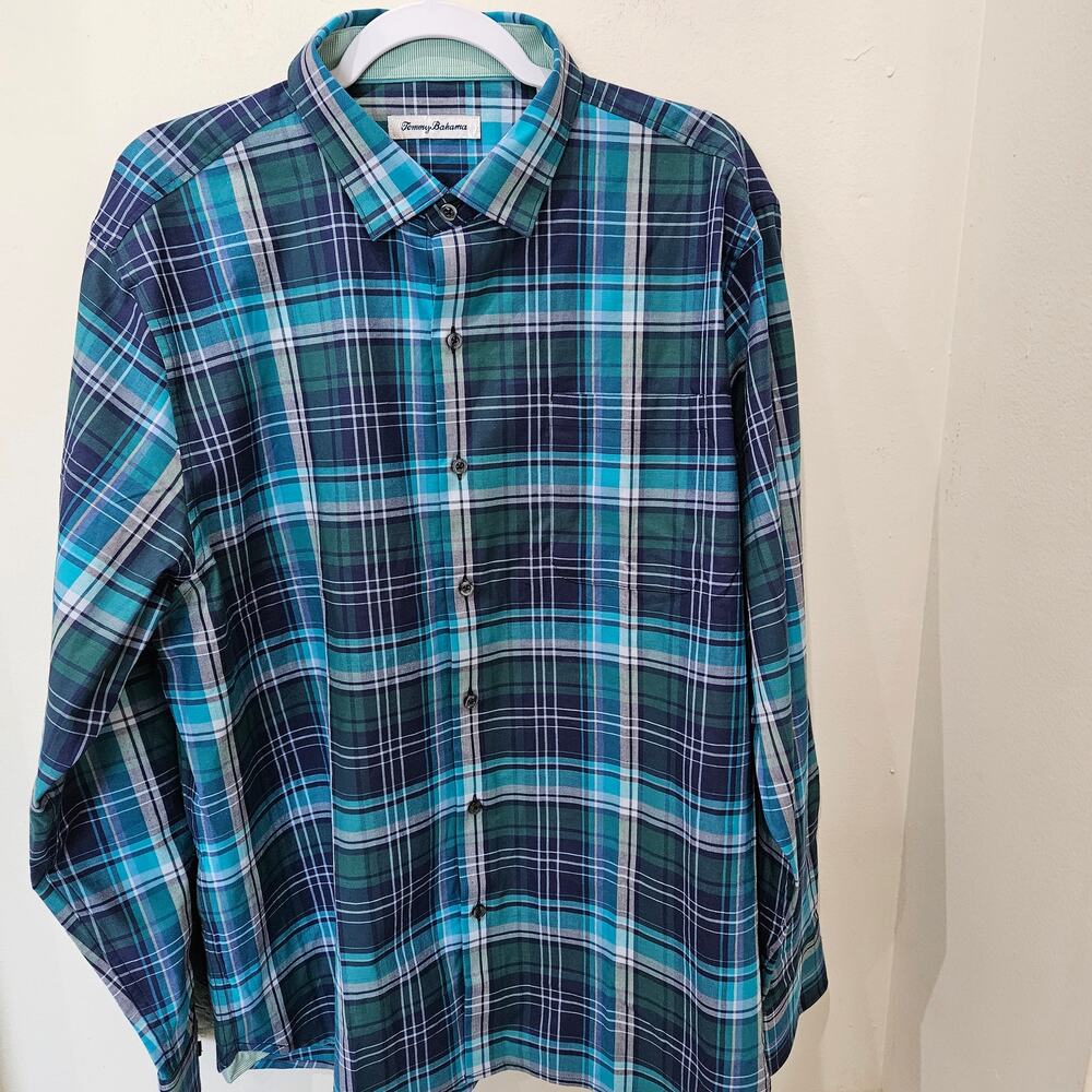 Men's Tommy Bahama Lond sleeve Shirt Size Large